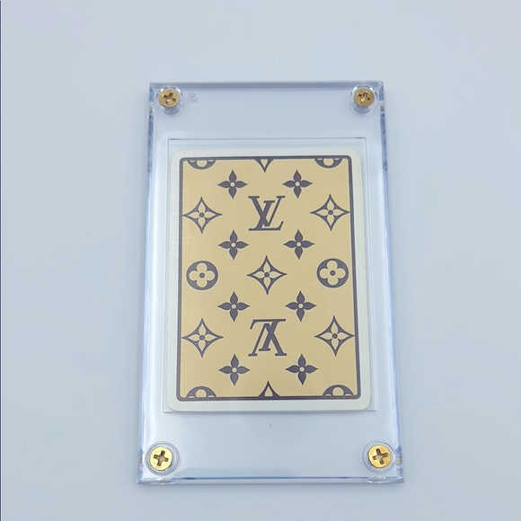 Louis Vuitton Other - 10♦️Authentic Louis Vuitton Monogram 10 of Diamonds Playing Card